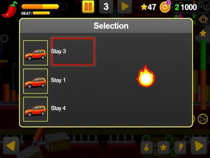 Chili Dash Dominator vehicle selection